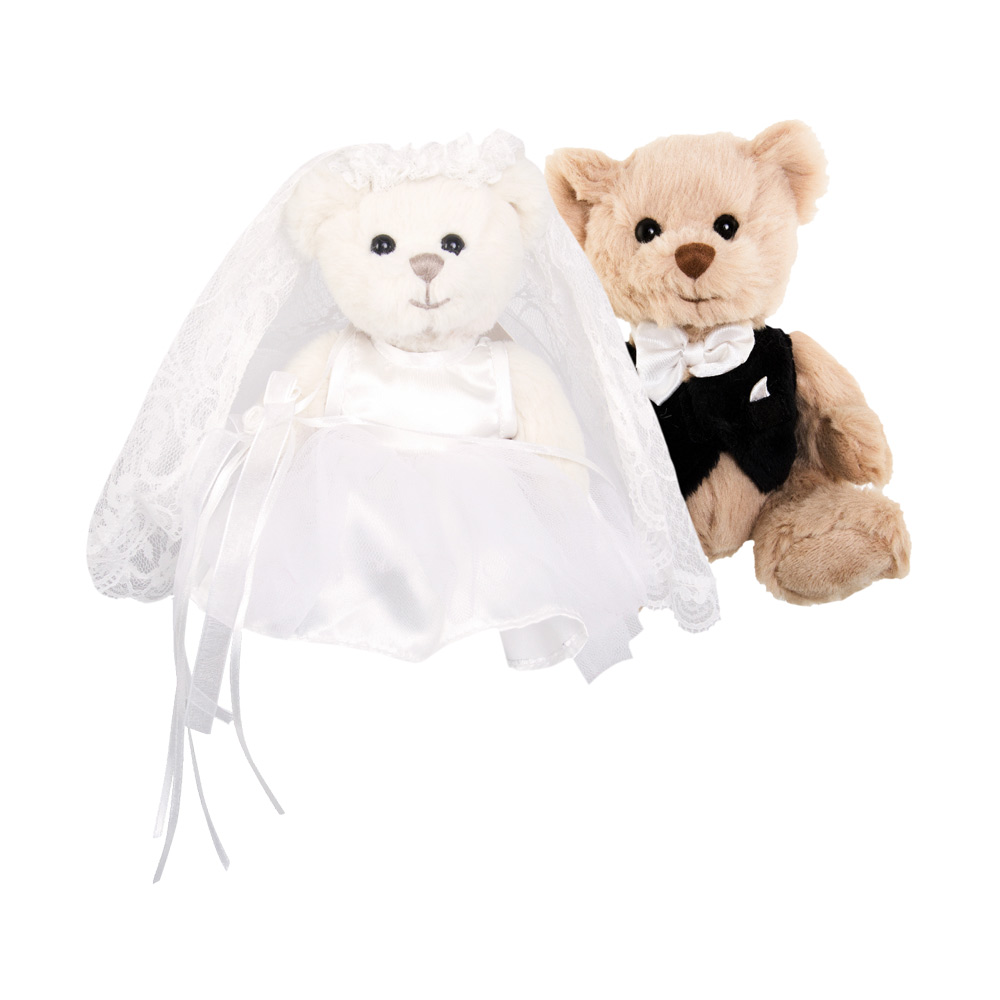 Kiara & Hugo, les petits mariés Bukowski du chalet des peluches