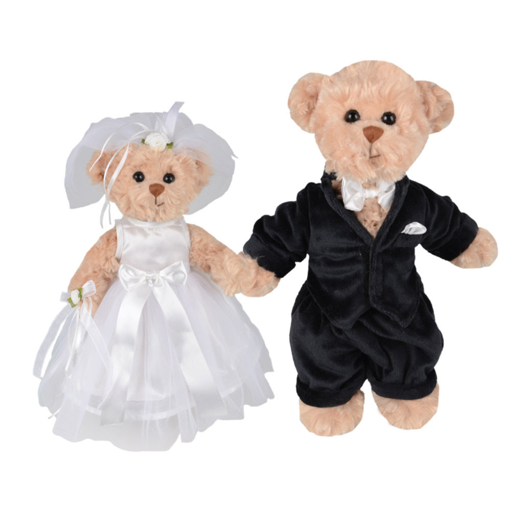 Wedding pair, les mariés Bukowski du chalet des peluches