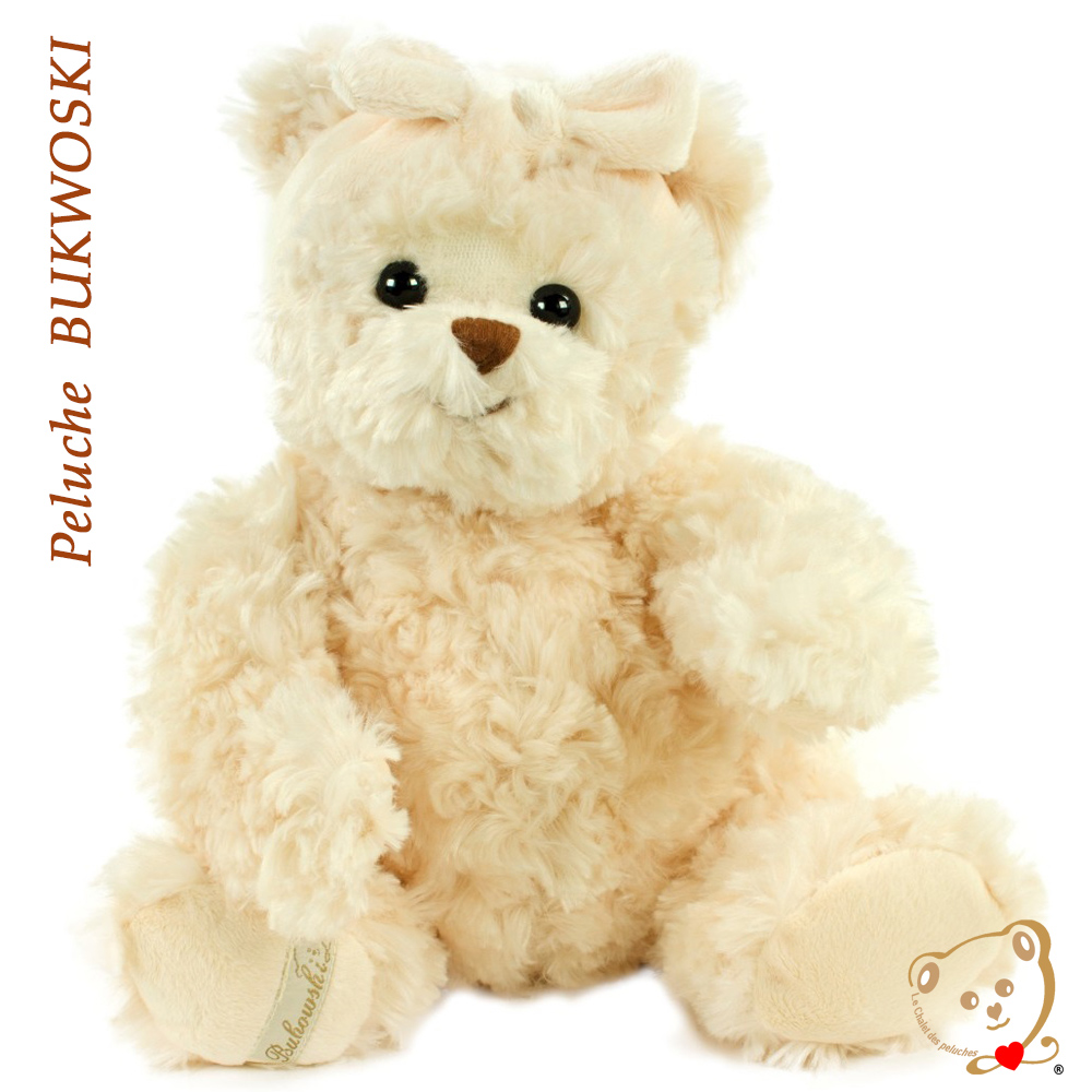 PELUCHE EDITH 28CM - Peluches Pas Chères