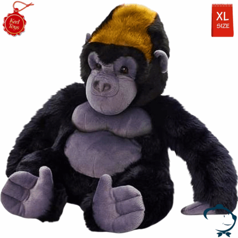 Papa Johnny, mon GIGANTESQUE Gorille 48cm
