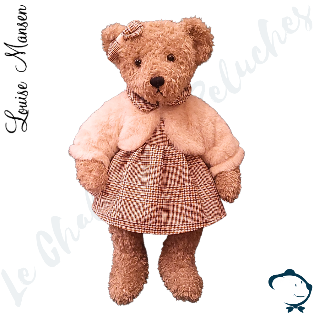 Peluches Louise Mansen - Le Chalet des Peluches