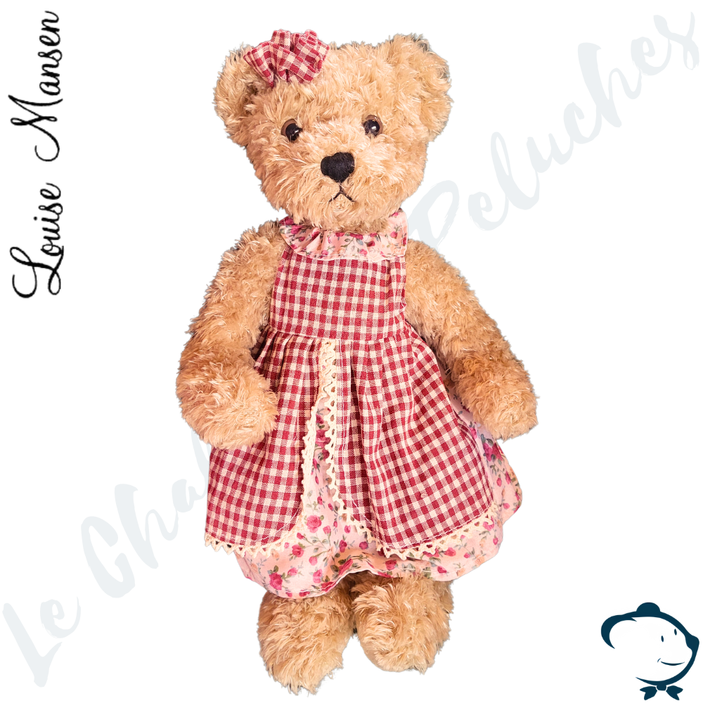 Peluches Louise Mansen - Le Chalet des Peluches Peluches Louise Mansen - Le Chalet des Peluches