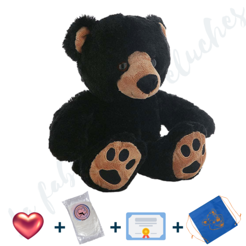Je Fabrique Benjamin, l'ours noir