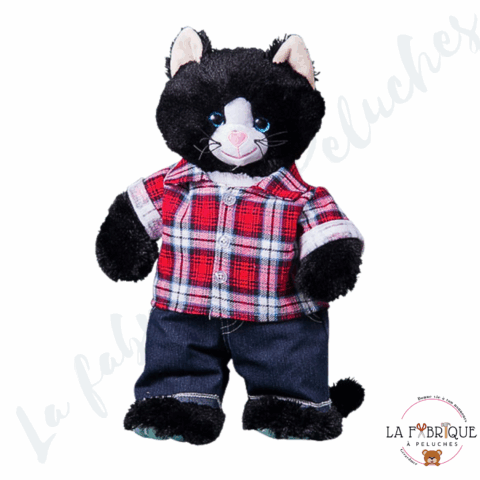 Tenue Jean + chemise en flanelle à carreaux