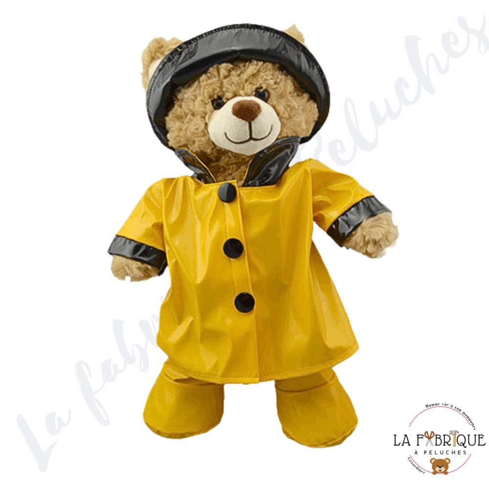 Tenue de Pluie / Imperméable Jaune – Image 2
