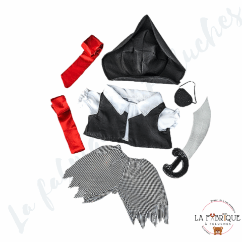 Tenue de pirate Ours avec épée