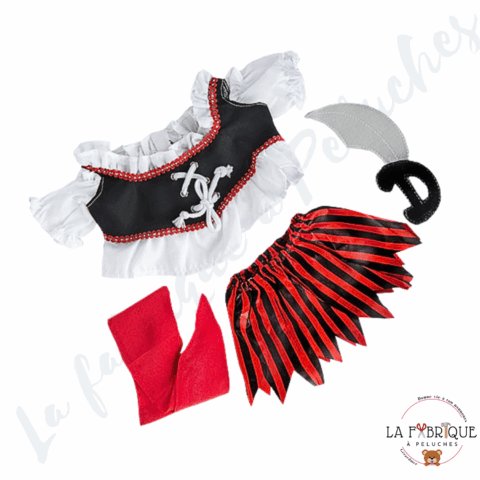 Tenue de pirate Oursonne avec épée