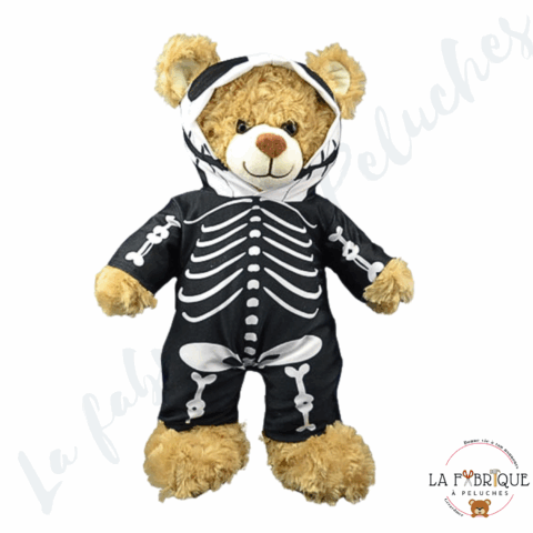 Tenue déguisement de squelette