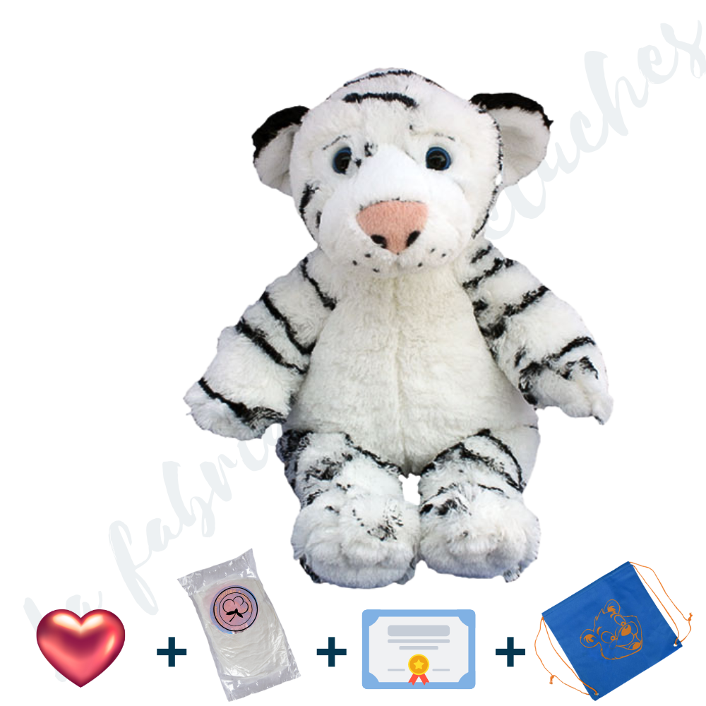 Je Fabrique Flocon, le tigre blanc