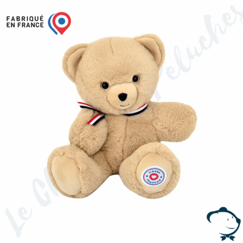 Le petit ours Français - Beige poudré