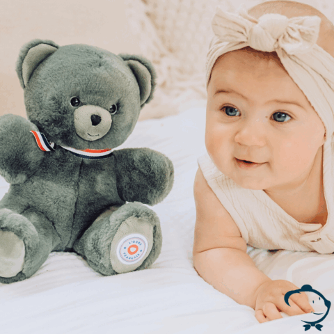 Le petit ours Français - Kaki tendre