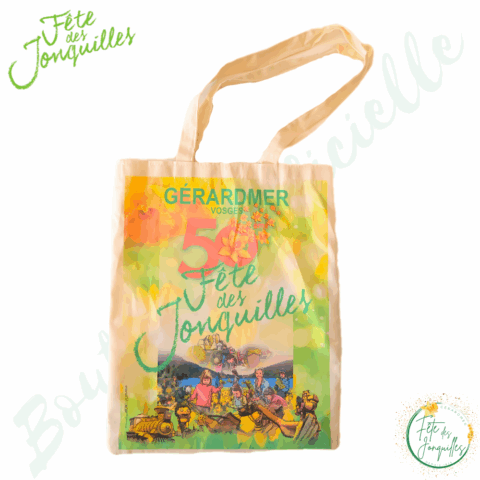 Tote bag 50ème fête des jonquilles