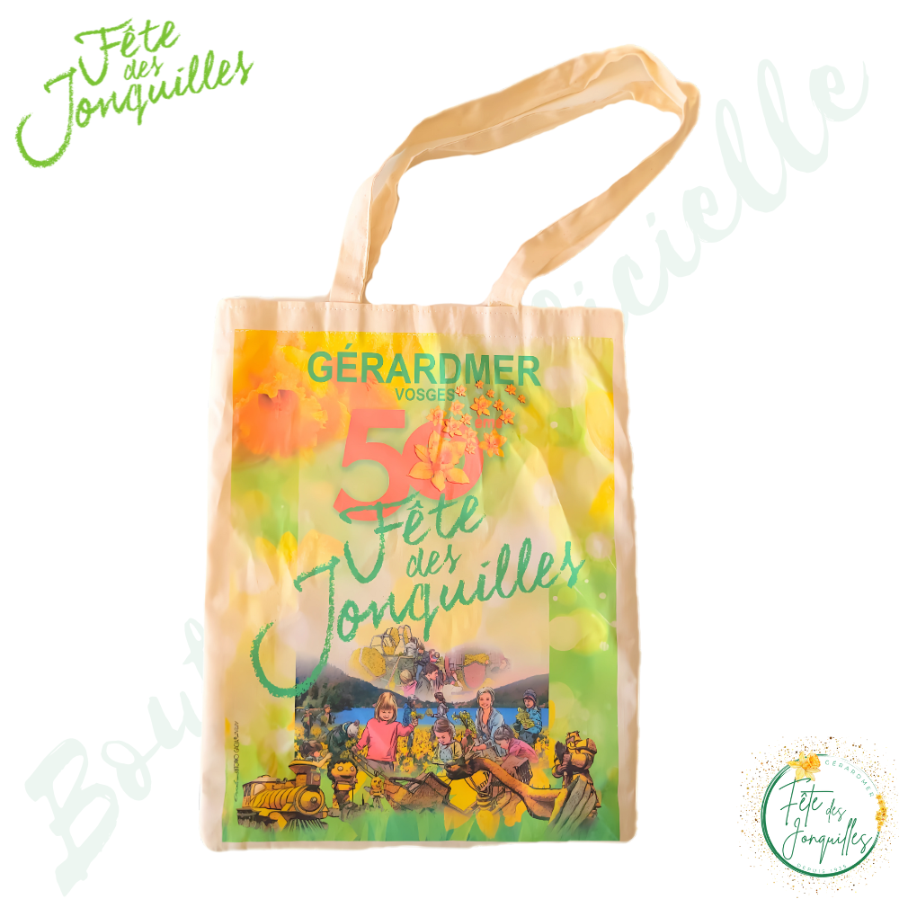Tote bag 50ème fête des jonquilles