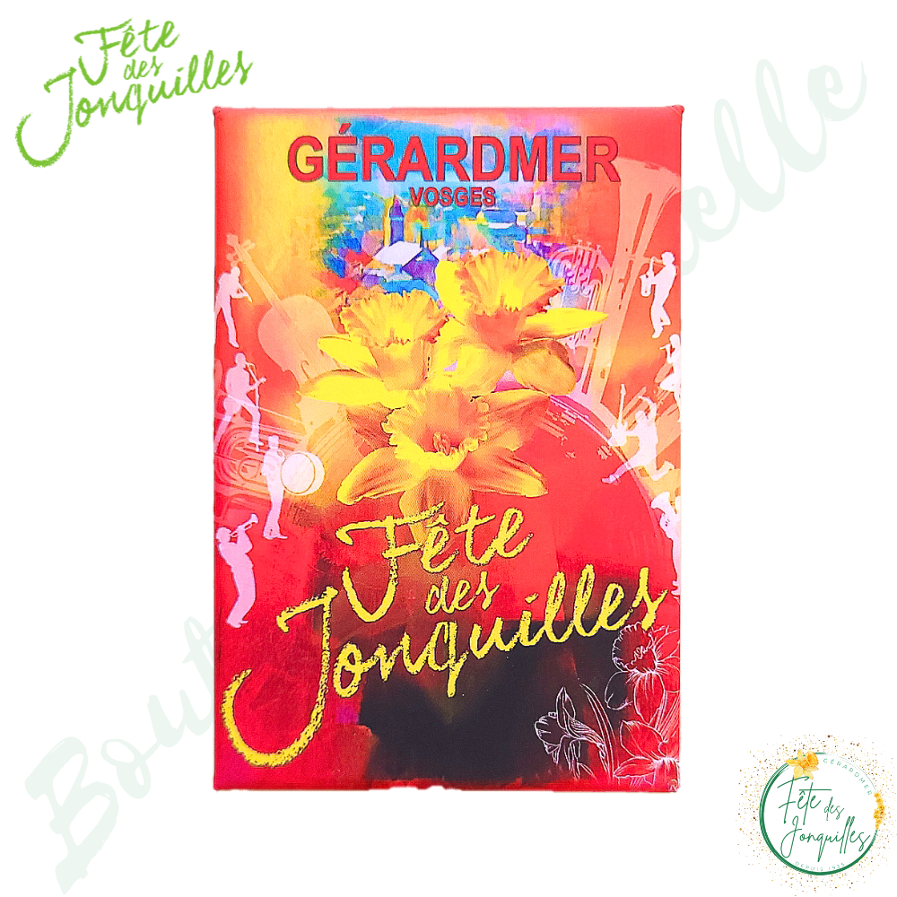 Magnet affiche 51ème fête des jonquilles