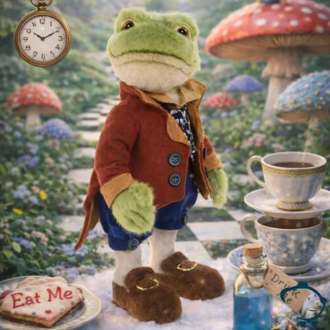 Frog Footman Charlie Bears