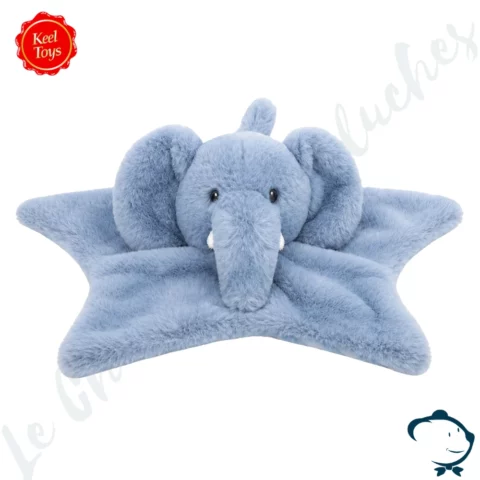 Ezra doudou chiffon éléphant
