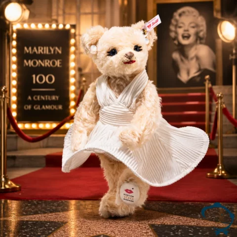 Ours teddy - Marilyn Monroe - 100e anniversaire
