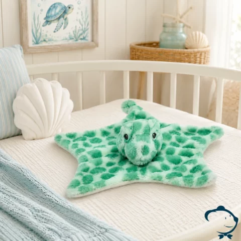 Nori doudou chiffon tortue