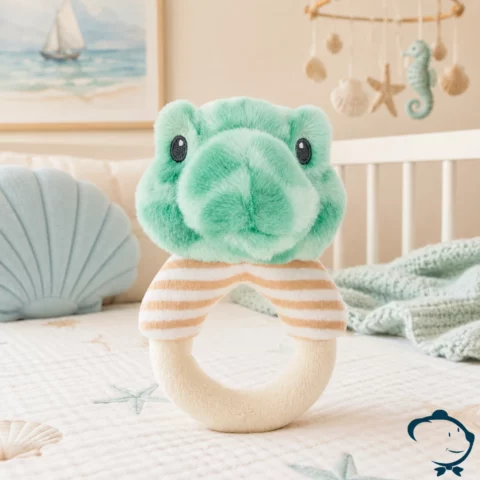 Nori hochet tortue bébé