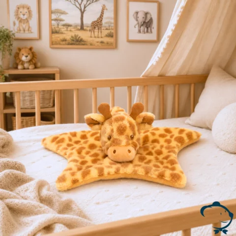 Savannah doudou chiffon girafe