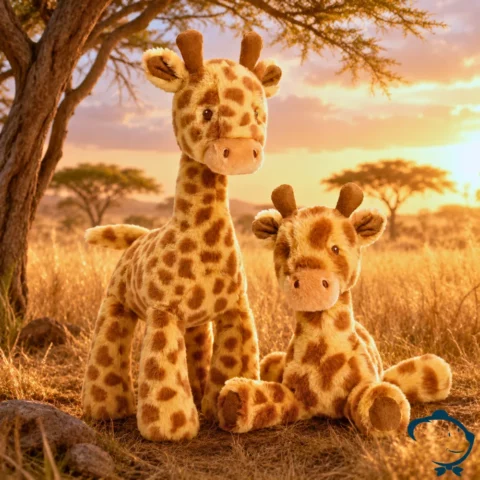 Savannah la girafe – Peluche girafe bébé