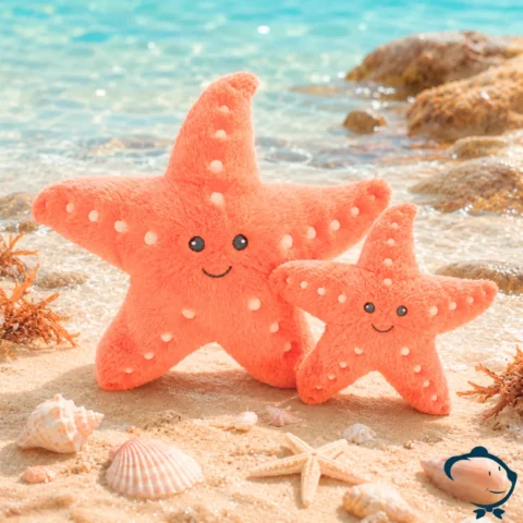 Sélie l'étoile de mer – Peluche bébé