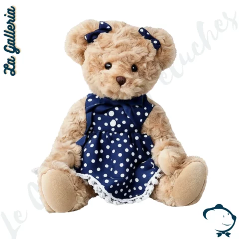 Peluche ours Adèle – La Galleria – Édition limitée