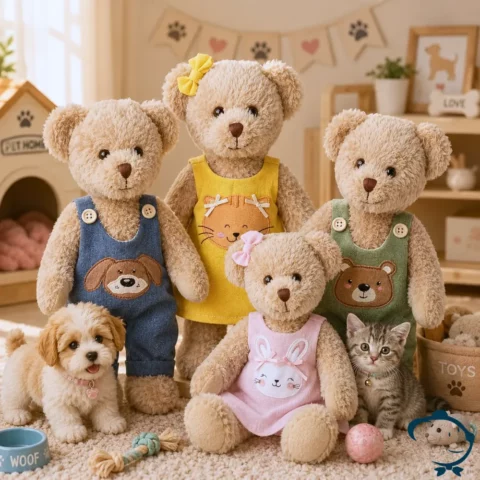 Peluche ours La Galleria
