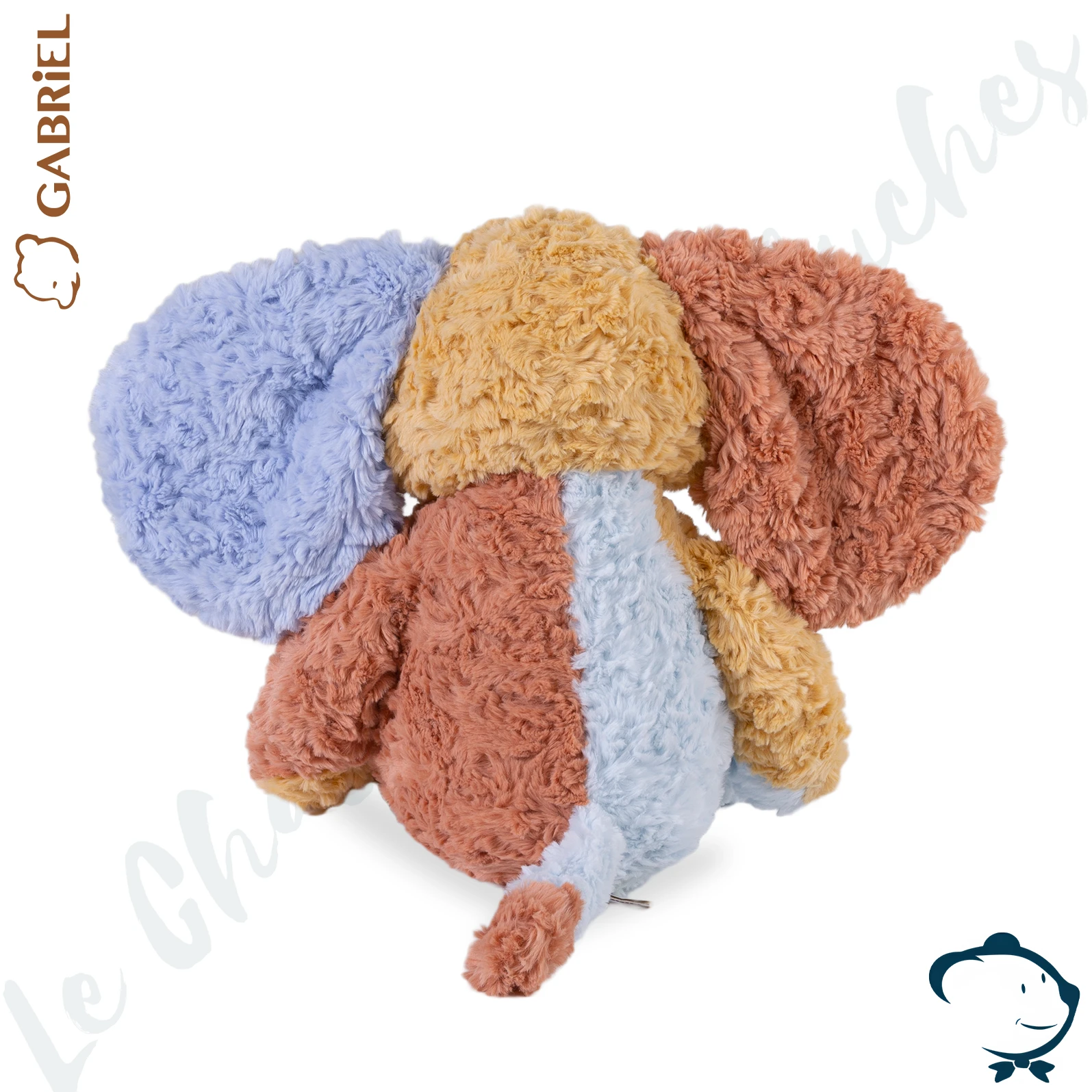 Peluche éléphant MomoT Gabriel 52 cm