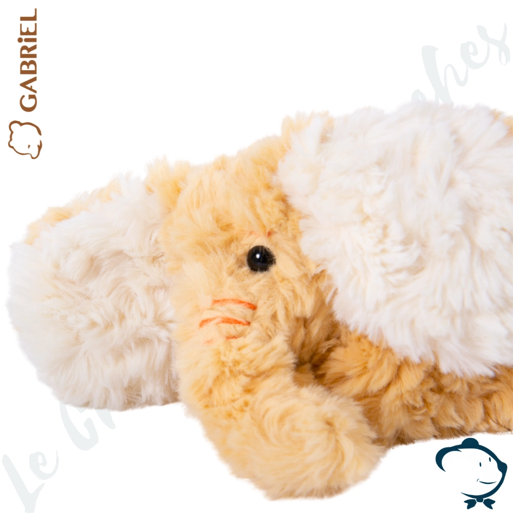 Peluche éléphant Little Bouton Gabriel 18 cm