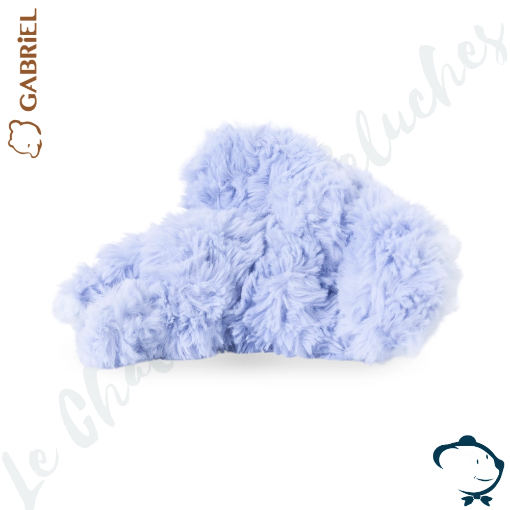 Peluche éléphant allongée Little Douroux Gabriel 18 cm