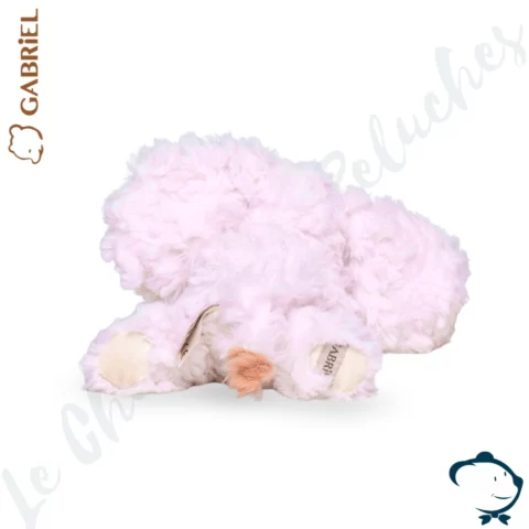 Peluche éléphant Little Loulou Gabriel 18 cm