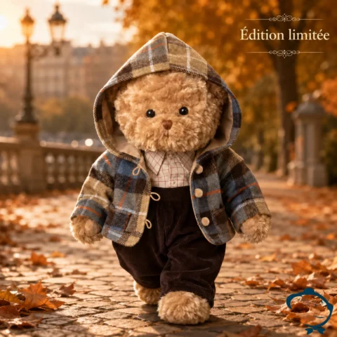 Peluche ours Felix Bukowski 50 cm edition limitee