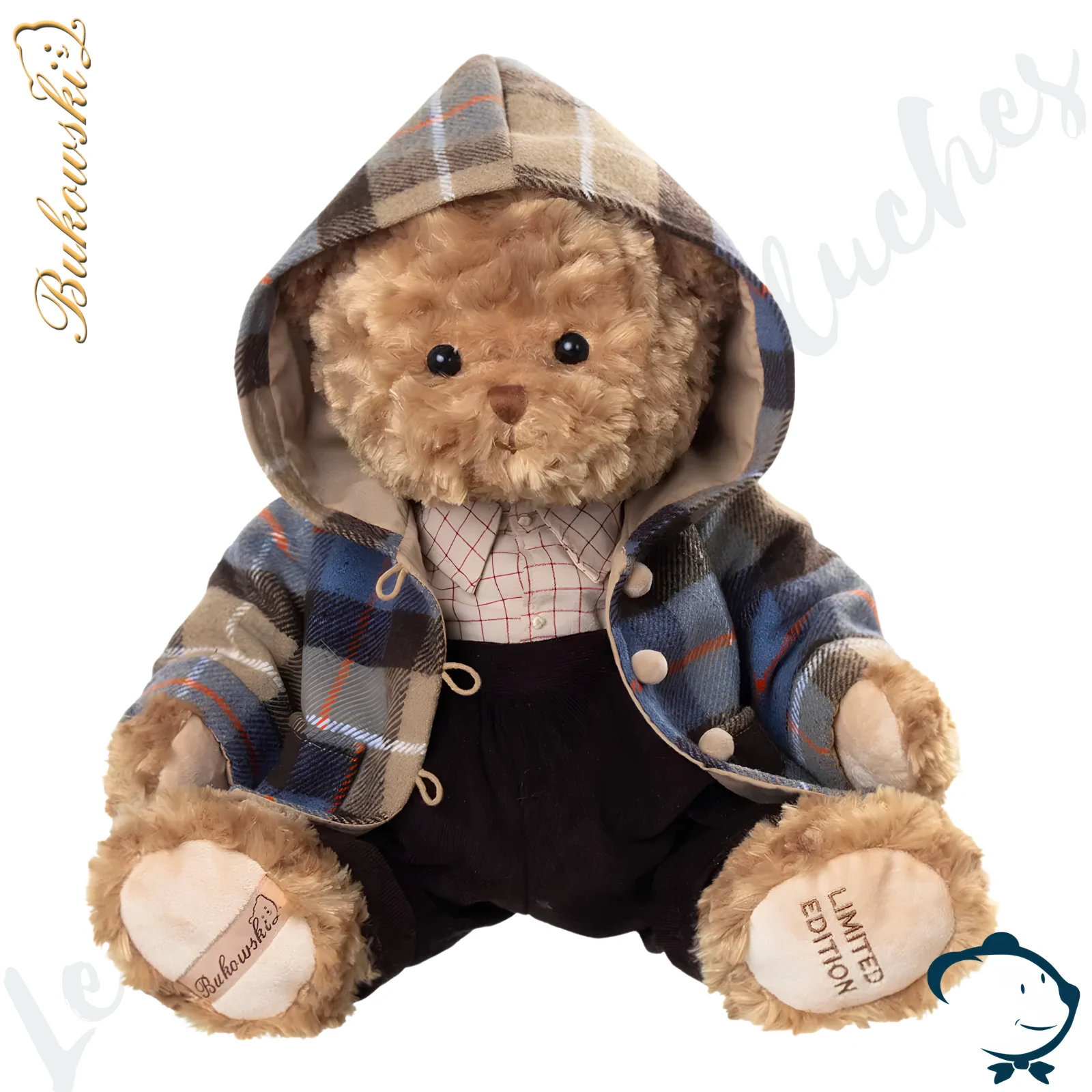 Peluche ours Felix Bukowski 50 cm edition limitee