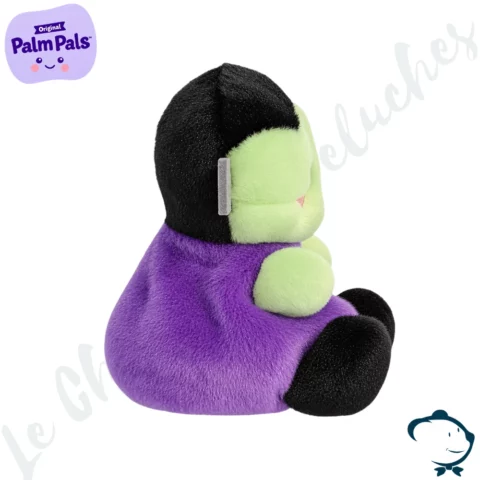 Peluche Bolts Frankenstein Palm Pals verte et violette pour Halloween